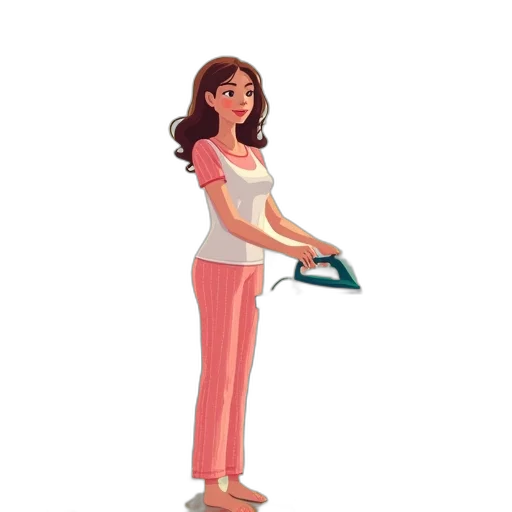 staff, shoes, dress, weapon, 3d render, concept art, cartoon, photorealistic transparent PNG cut-out