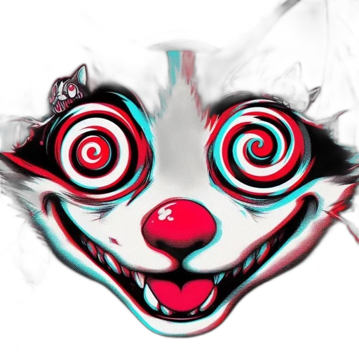 mask, face, creature, animal, concept art, 3d render, anime, fantasy art transparent PNG cut-out