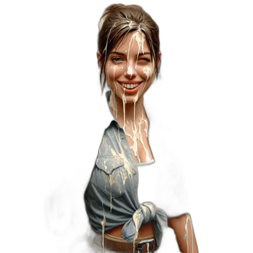 staff, face, jewelry, jacket, photorealistic, concept art, fantasy art, cartoon transparent PNG cut-out