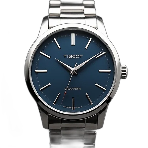 jewelry, tiscot, quartz, stainless, steel, watch transparent PNG cut-out