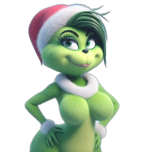 hat, creature, dress, staff, 3d render, concept art, cartoon, photorealistic transparent PNG cut-out