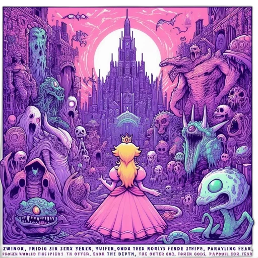 dress, crown, concept art, comic book art, fantasy art, pixel art, city street, outer space transparent PNG cut-out