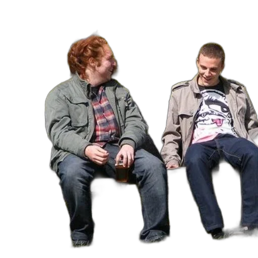 jacket, furniture, concept art, two transparent PNG cut-out