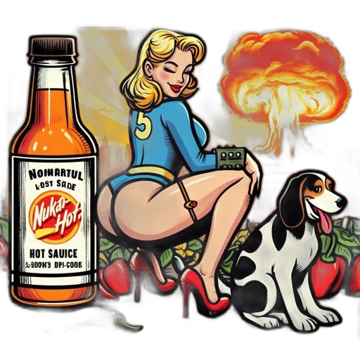 comic book art, cartoon, concept art, fire, vibrant, scene, woman, blue transparent PNG cut-out