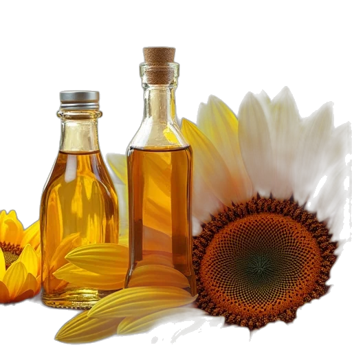 bottle, flower, photorealistic, 3d render transparent PNG cut-out