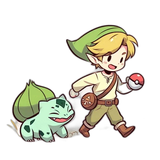 creature, staff, pixel art, watercolor, concept art, fantasy art, green, earth tones transparent PNG cut-out