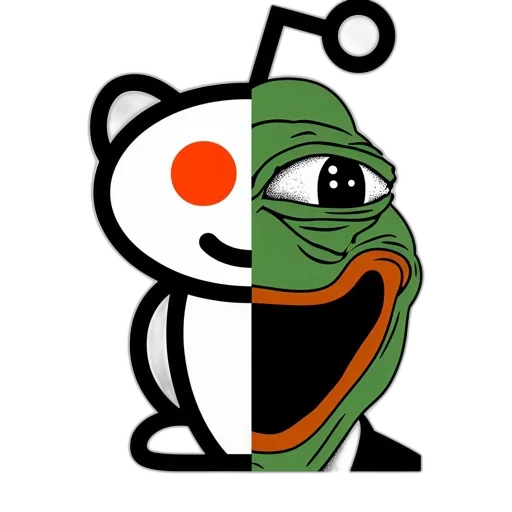 face, staff, robot, weapon, combines, reddit, alien, pepe transparent PNG cut-out