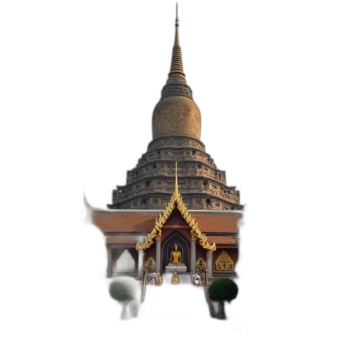 building, hat, crown, staff transparent PNG cut-out