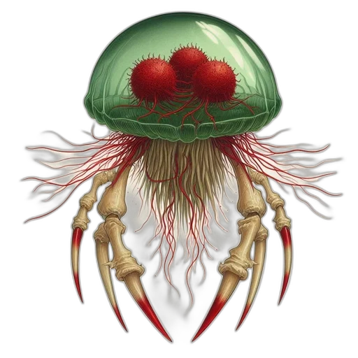 crown, hat, creature, flower, concept art, pixel art, unusual, fuses transparent PNG cut-out