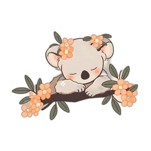 flower, creature, staff, animal, watercolor, anime, pixel art, concept art transparent PNG cut-out