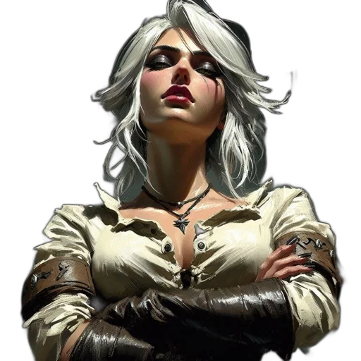 face, jacket, staff, comic book art, concept art, fantasy art, photorealistic, dark transparent PNG cut-out