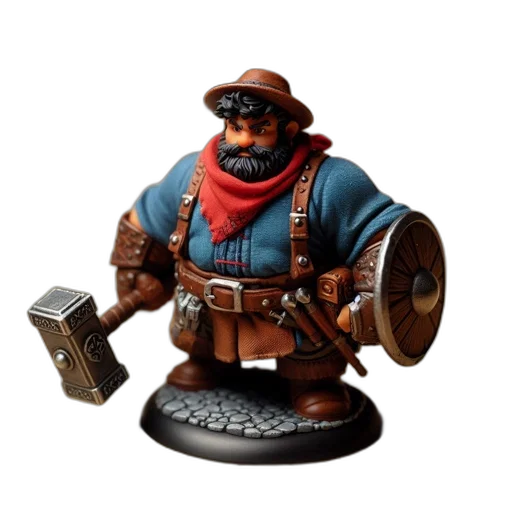 staff, concept art, fantasy art, 3d render, detailed, miniature, figure, dwarven transparent PNG cut-out