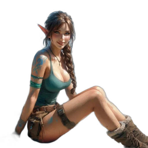 staff, dragon, fantasy art, concept art, pixel art, 3d render, fantasy, elf-like transparent PNG cut-out
