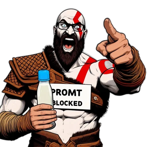 concept art, comic book art, animated, figure, inspired, gor, kratos, god transparent PNG cut-out