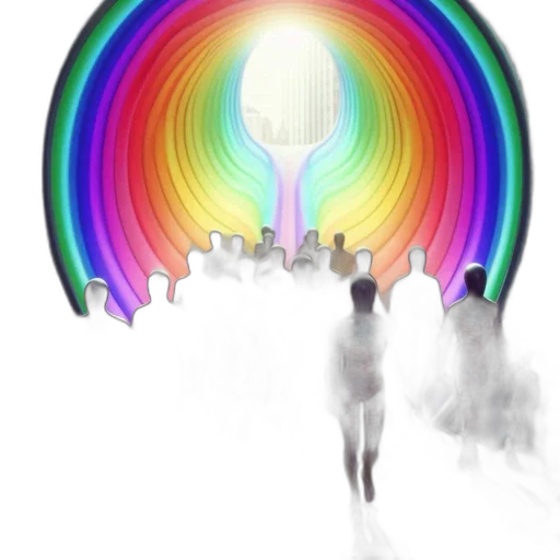 umbrella, staff, sword, crown, concept art, vaporwave, fantasy art, 3d render transparent PNG cut-out