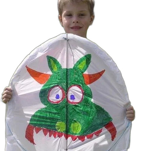 dragon, umbrella, mask, creature, 3d render, photorealistic, concept art, young transparent PNG cut-out