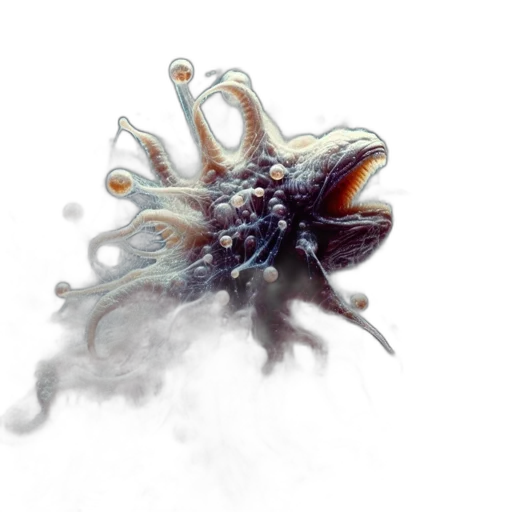 creature, hair, crown, animal, concept art, fantasy art, photorealistic, 3d render transparent PNG cut-out
