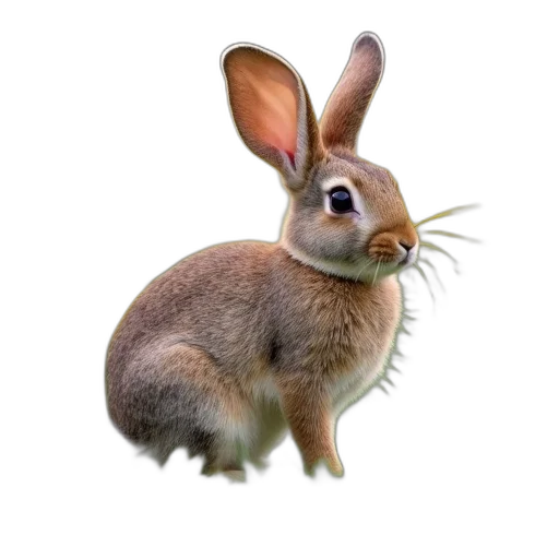 animal, creature, hair, staff, photorealistic, 3d render, concept art, pixel art transparent PNG cut-out