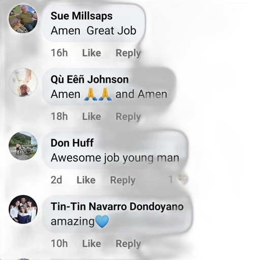 staff, social, media, post, shows, user, named, amen transparent PNG cut-out