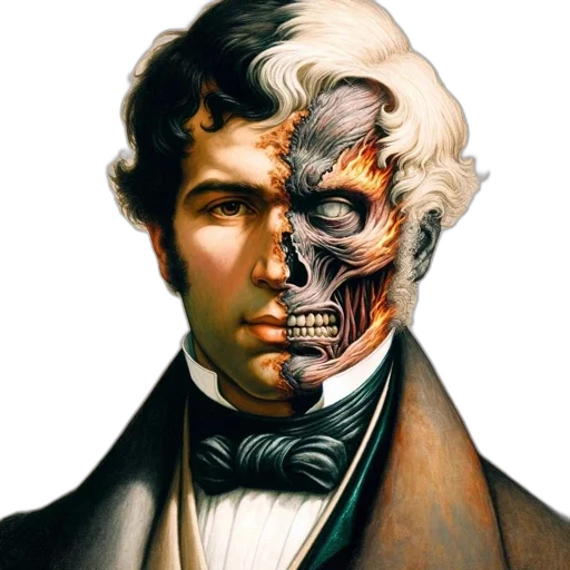 face, mask, robot, photorealistic, concept art, comic book art, oil painting, man transparent PNG cut-out