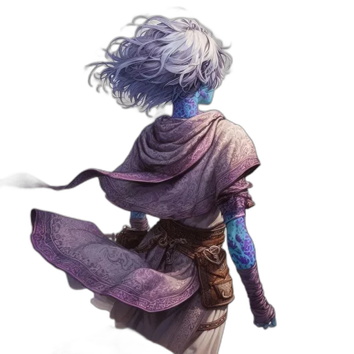 dress, sword, dragon, staff, concept art, fantasy art, watercolor, pixel art transparent PNG cut-out