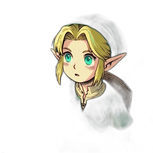 staff, face, mask, dragon, pixel art, fantasy art, concept art, watercolor transparent PNG cut-out