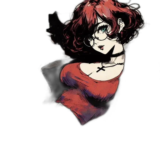 mask, dress, face, creature, watercolor, concept art, pixel art, anime transparent PNG cut-out