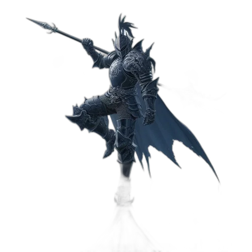 dragon, sword, weapon, creature, concept art, fantasy art, 3d render, dark transparent PNG cut-out