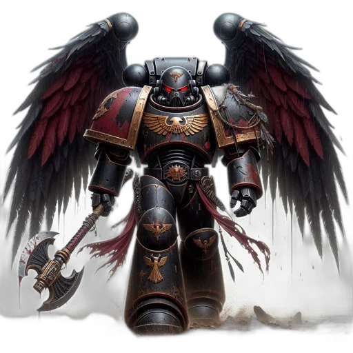 robot, weapon, concept art, fantasy art, pixel art, armored, figure, likely transparent PNG cut-out