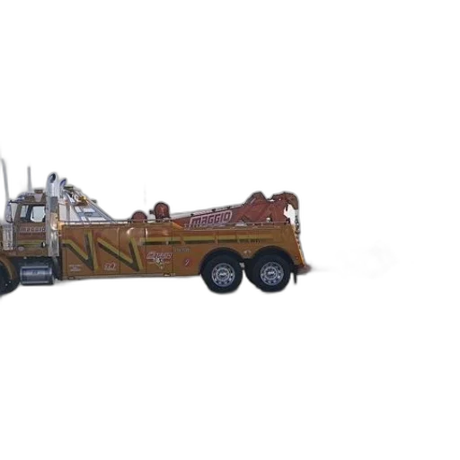 car, weapon, furniture, 3d render, concept art, photorealistic, tow, truck transparent PNG cut-out