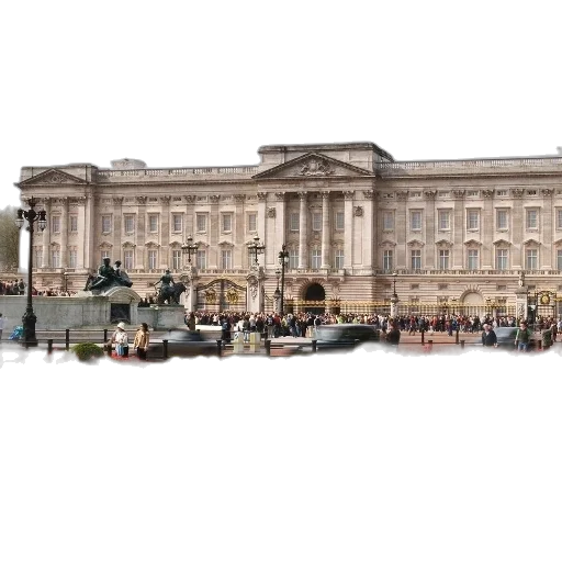 building, crown, 3d render, photorealistic, concept art, city street, grand, columns transparent PNG cut-out