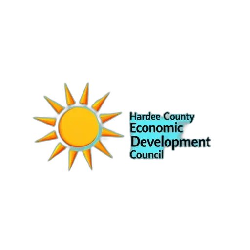 logo, hardee, county, economic, development, council, features, stylized transparent PNG cut-out