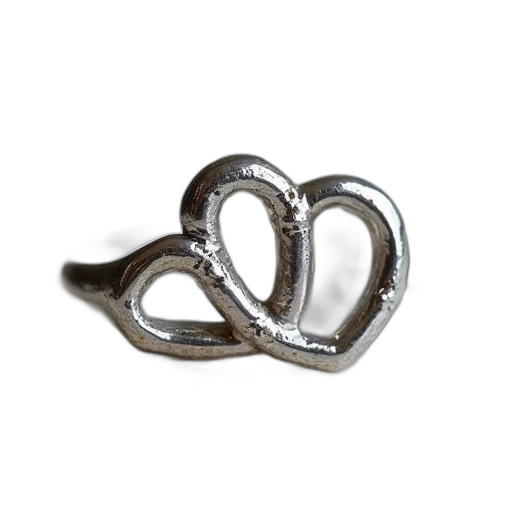 jewelry, crown, shoes, staff, 3d render, silver, ring, heart transparent PNG cut-out