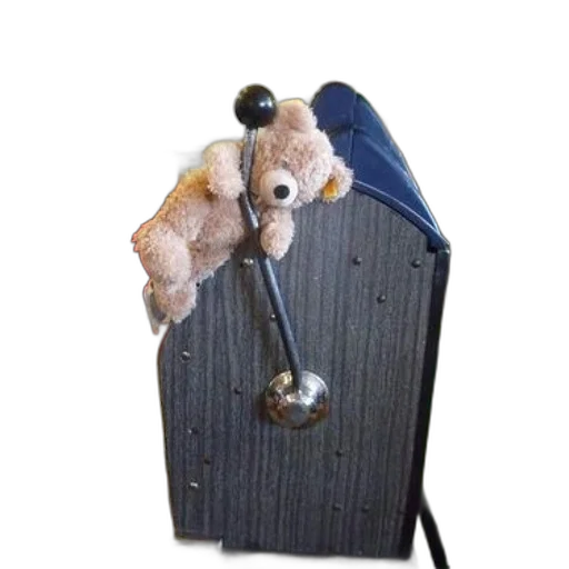 staff, jewelry, furniture, animal, 3d render, stuffed, teddy, bear transparent PNG cut-out