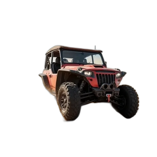 car, 3d render, photorealistic, utv transparent PNG cut-out