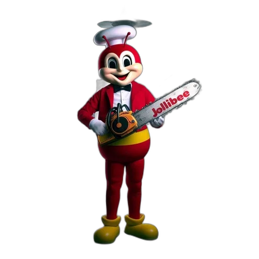 staff, robot, food, animal, 3d render, concept art, anthropomorphic, chef-ant transparent PNG cut-out
