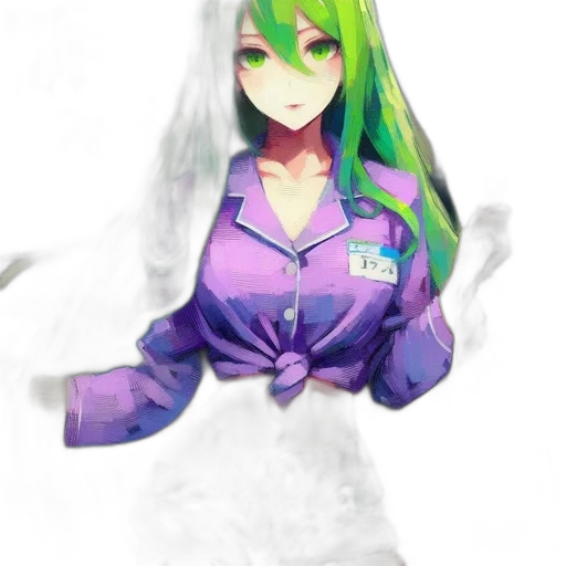 staff, robot, dress, jacket, anime, pixel art, 3d render, fantasy art transparent PNG cut-out