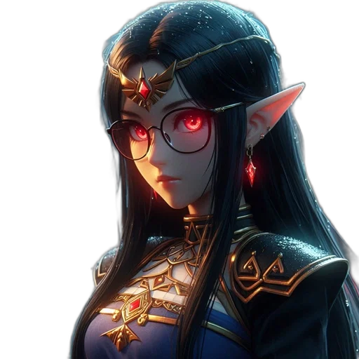 crown, face, staff, mask, fantasy art, concept art, anime, pixel art transparent PNG cut-out