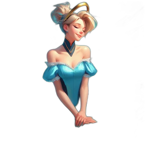 dress, crown, staff, jewelry, concept art, fantasy art, 3d render, pixel art transparent PNG cut-out