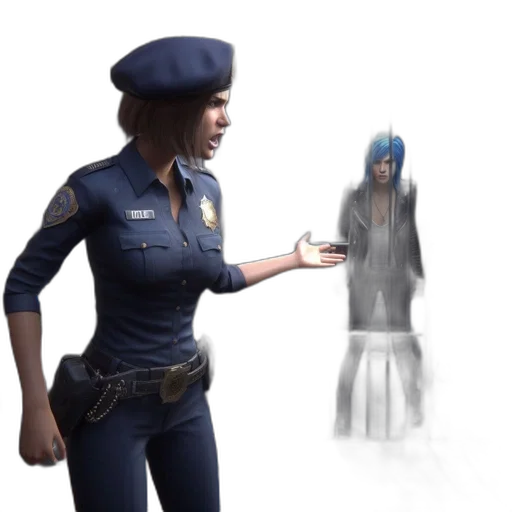 staff, weapon, robot, jacket, concept art, 3d render, photorealistic, cyberpunk transparent PNG cut-out