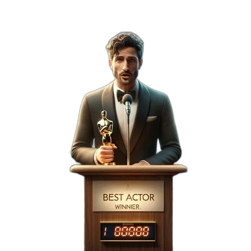 concept art, photorealistic, 3d render, pixel art, man, clad, tuxedo, receives transparent PNG cut-out