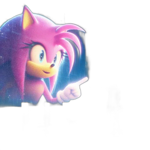 creature, animal, hair, weapon, 3d render, concept art, vaporwave, watercolor transparent PNG cut-out