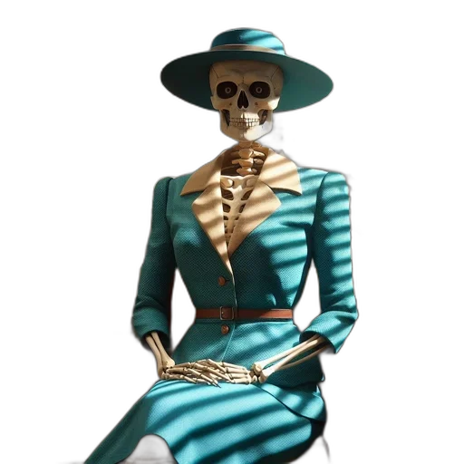 dress, jewelry, staff, robot, 3d render, concept art, vaporwave, photorealistic transparent PNG cut-out