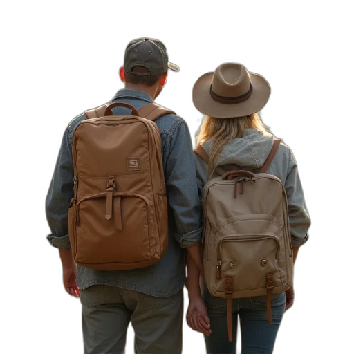 jacket, hat, photorealistic, 3d render transparent PNG cut-out