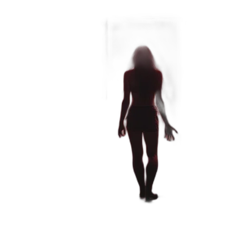 dress, creature, staff, robot transparent PNG cut-out
