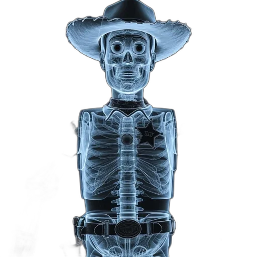 robot, jewelry, hat, mask, 3d render, concept art, x-ray, style transparent PNG cut-out