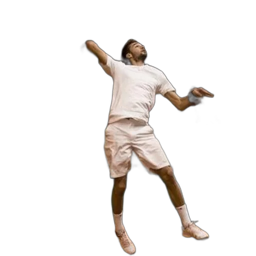 staff, shoes, 3d render, photorealistic, concept art, tennis, player, white transparent PNG cut-out