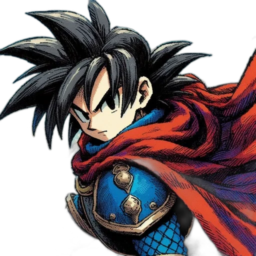 sword, mask, dragon, hair transparent PNG cut-out