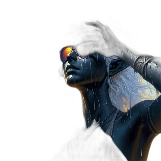 dragon, mask, robot, creature, concept art, fantasy art, 3d render, photorealistic transparent PNG cut-out