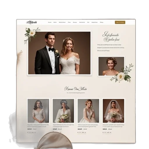 furniture, earth tones, golden, wedding, bells, website, brides, homepage transparent PNG cut-out